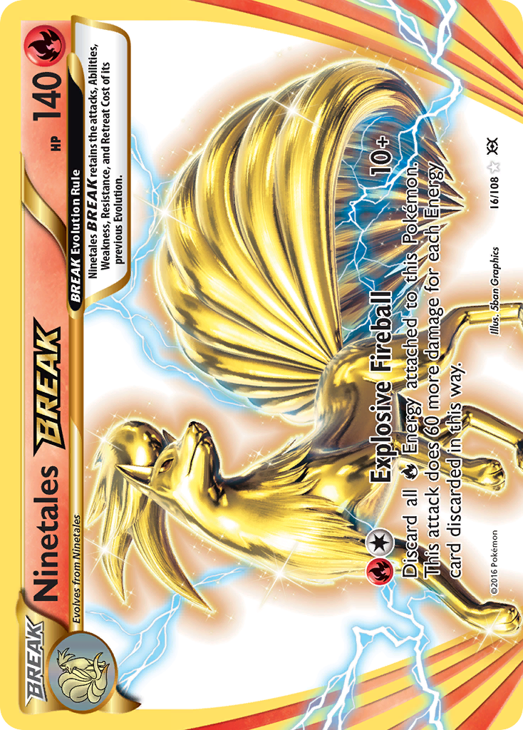 Evolutions Ninetales BREAK #16/108